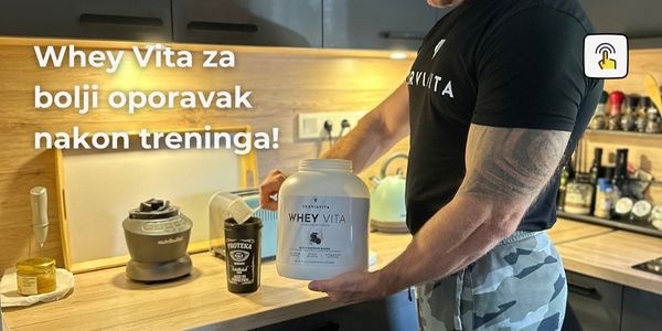 Whey Vita za bolji oporavak nakon treninga